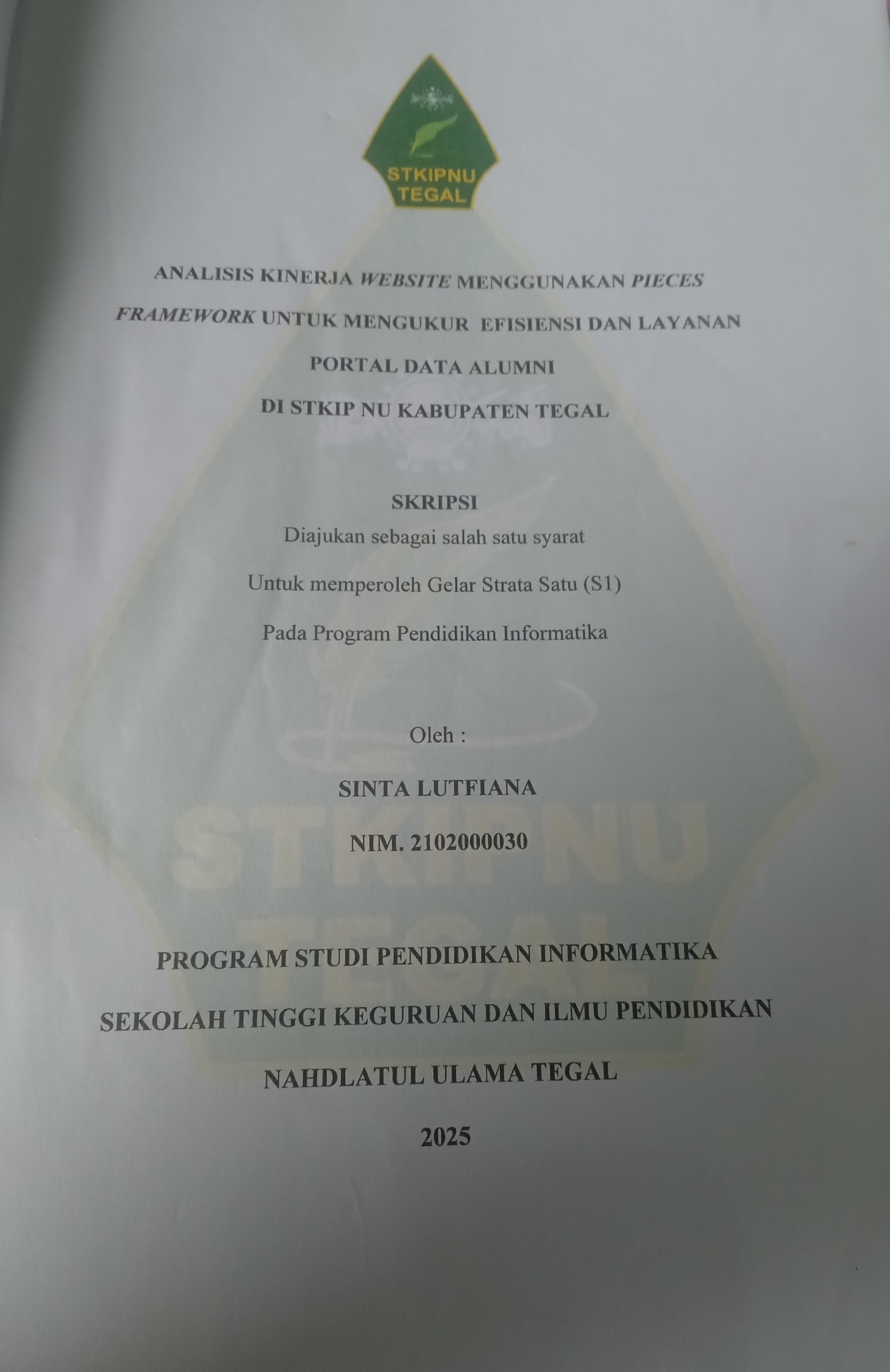 Cover Skripsi