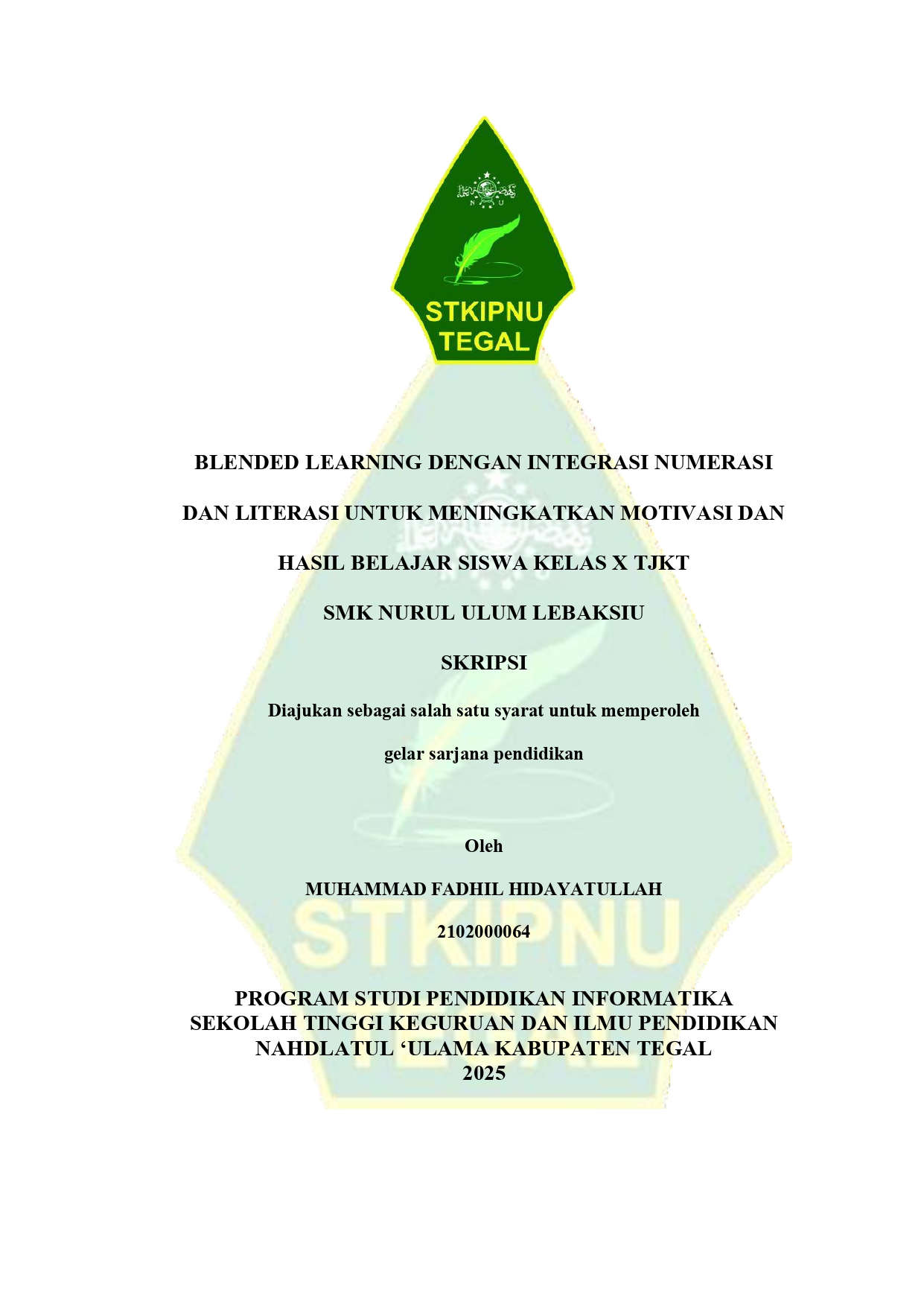 Cover Skripsi