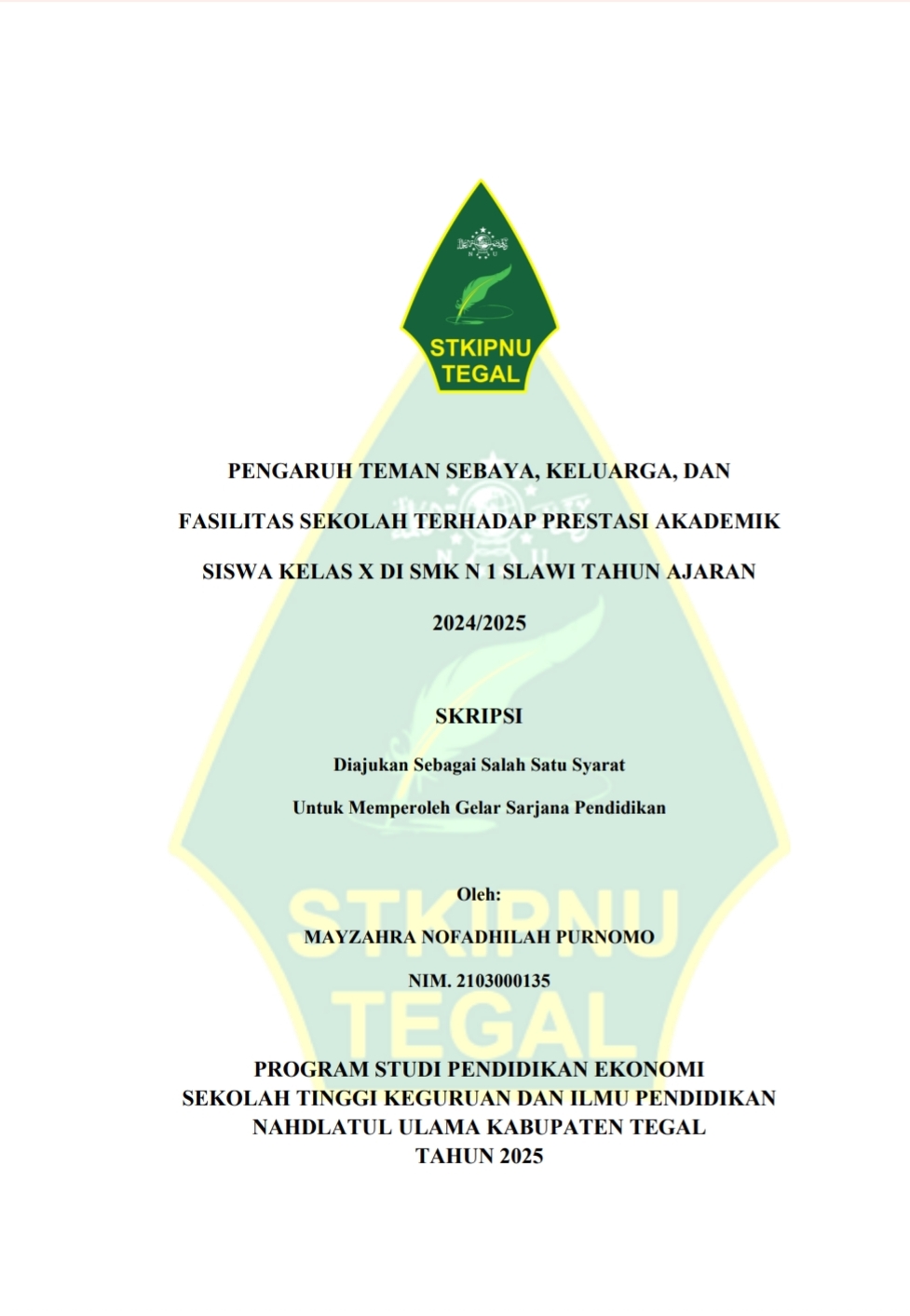 Cover Skripsi
