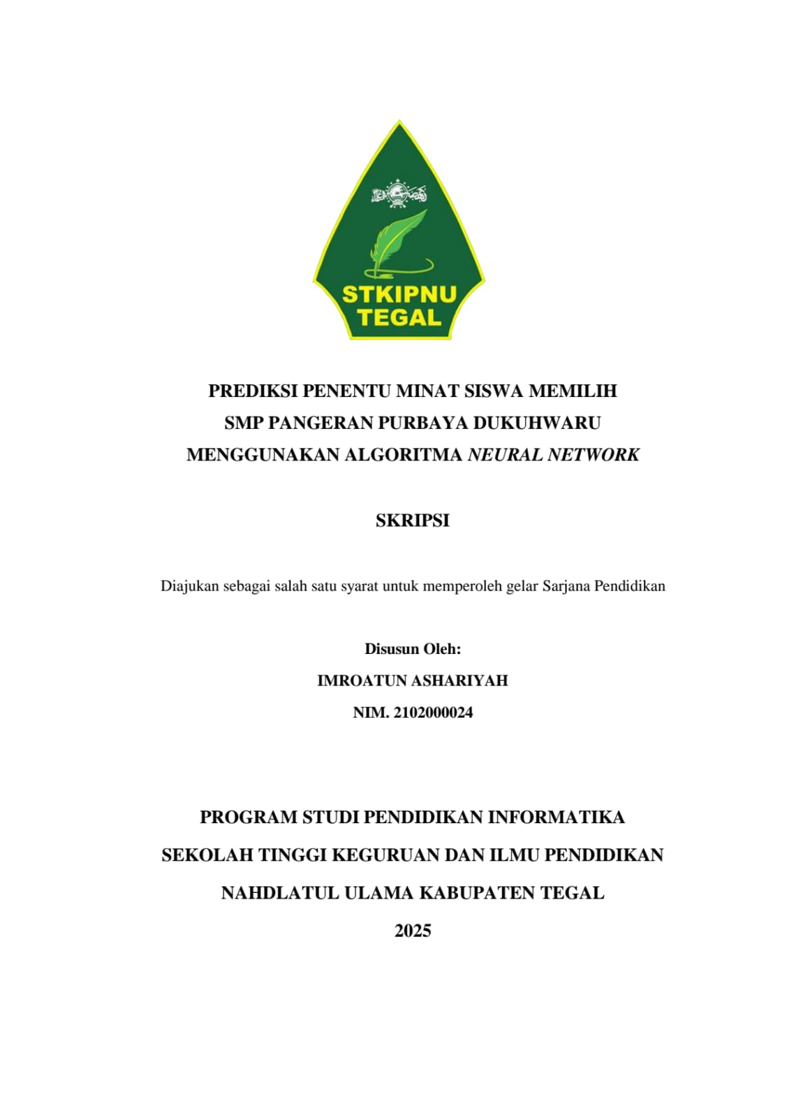 Cover Skripsi