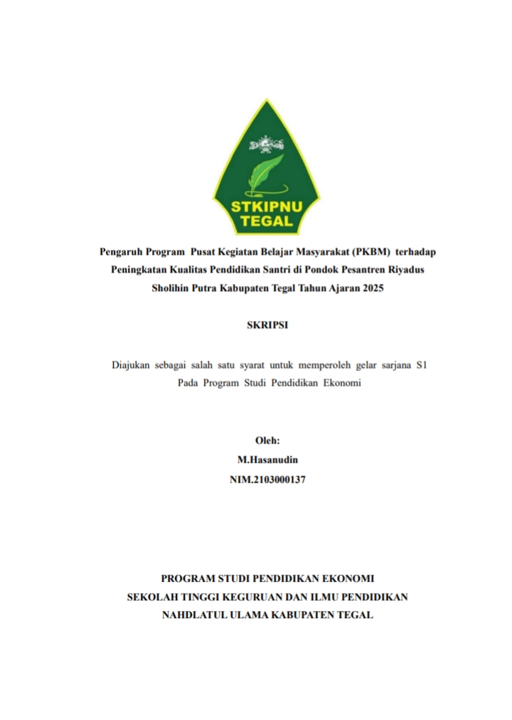 Cover Skripsi