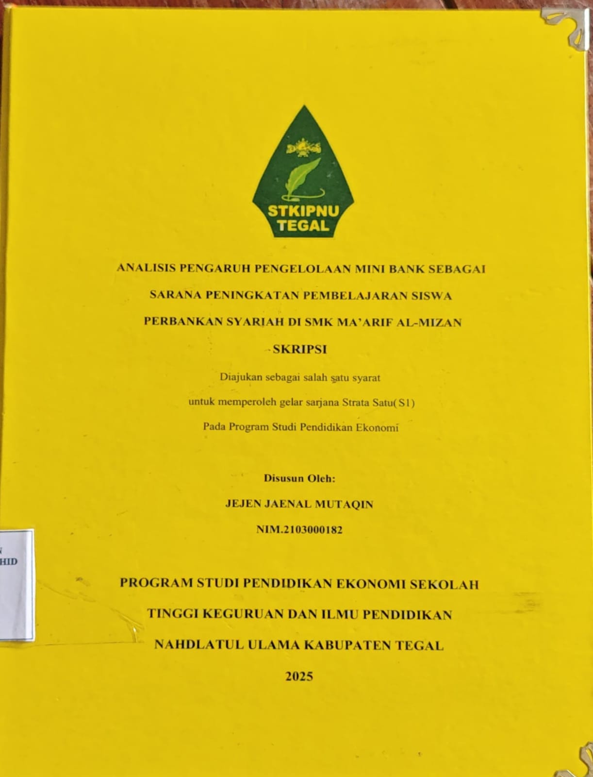 Cover Skripsi