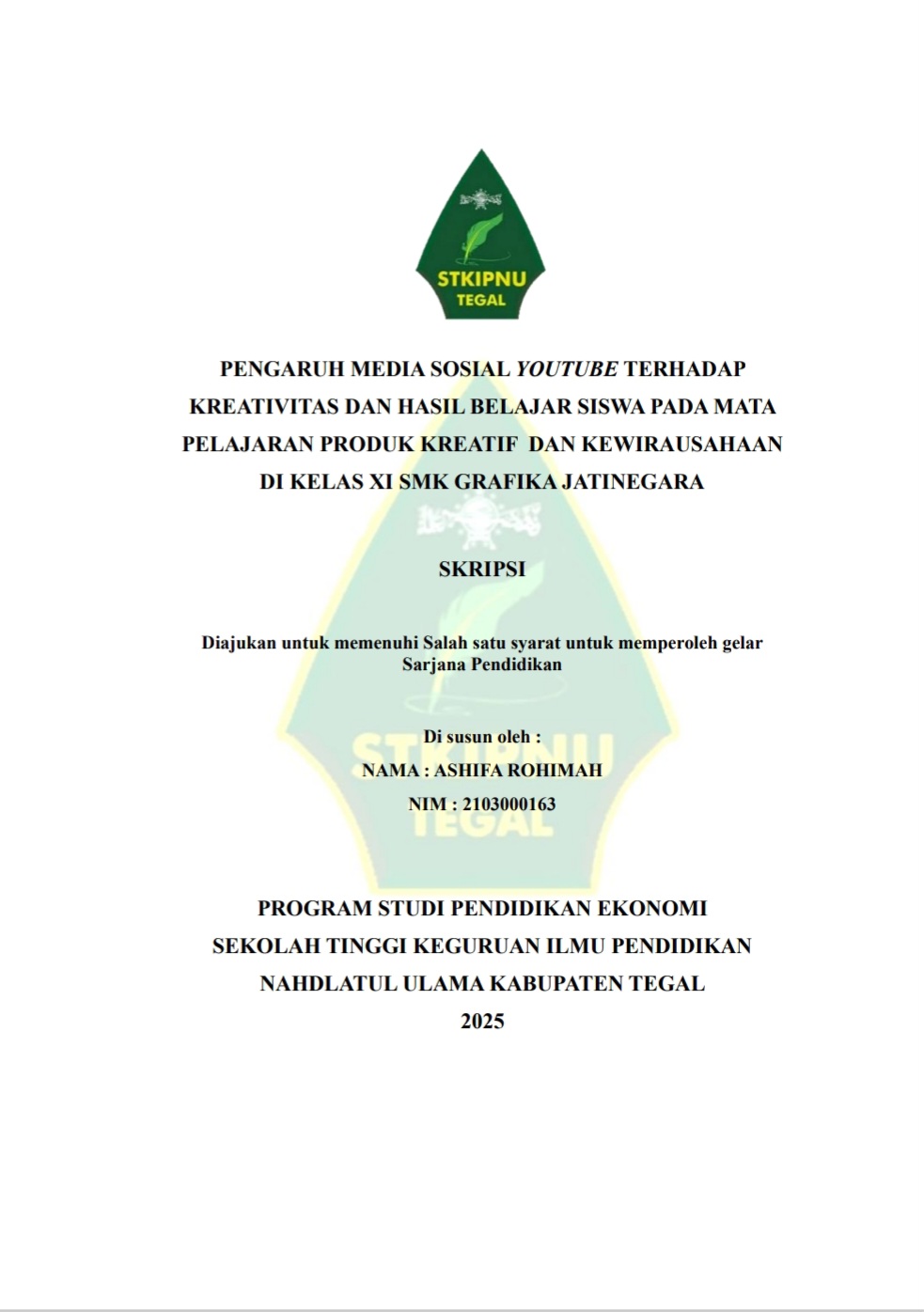 Cover Skripsi