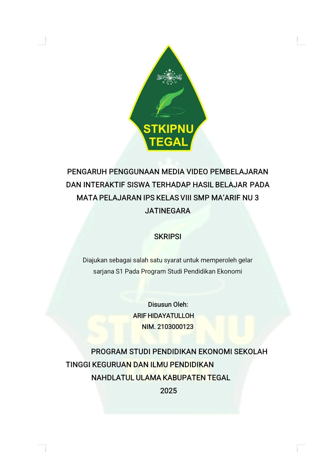 Cover Skripsi